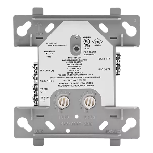 Silent Knight SK-MONITOR-2 Input Monitor Module - 1st Fire Alarm Supplier